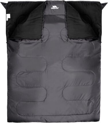 Сплячий мішок Trespass Catnap для дорослих, 3 сезони, водонепроникний (граніт)