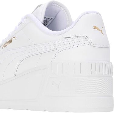 Жіночі футбольні бутси PUMA Karmen Wedge White (40.5 EU, White/White/Gold)