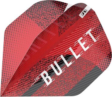 Дротики для дартсу Target Stephen Bunting Gen 4, 90% вольфрам, Swiss Point, сталь, сріблясто-червоні, 12 г