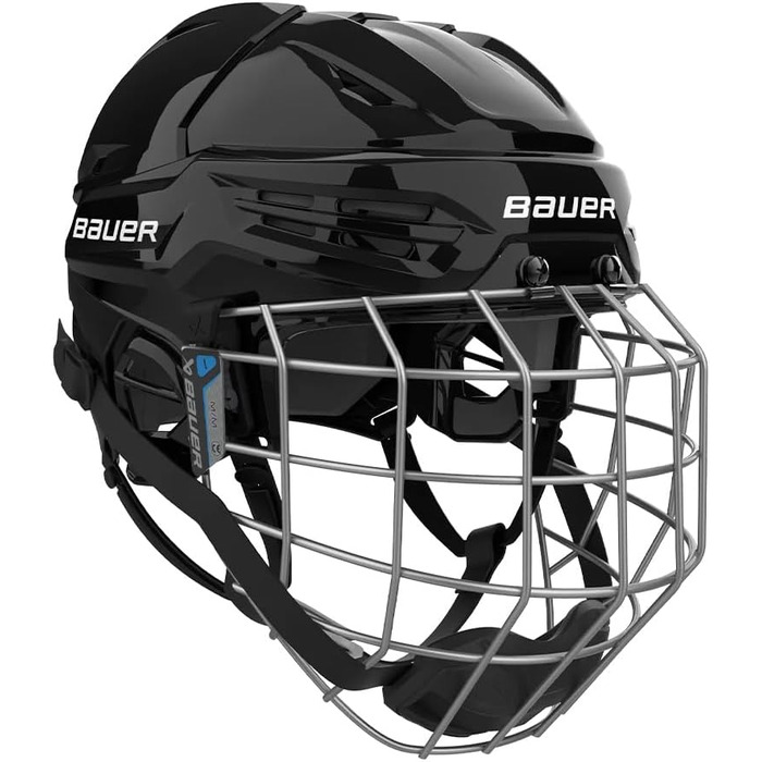 Хокейний шолом Bauer Re-Akt 55 Combo, розмір M, чорний, для дорослих