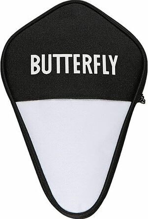 Настільна ракетка Butterfly® Dimitrij Ovtcharov Black для тенісу, ITTF сертифікат, накладка Wakaba 2,1 мм, EVA-технологія, для професіоналів, у комплекті з чохлом CC1