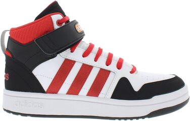 Баскетбольне взуття Adidas для чоловіків (46 EU, білий, червоний, чорний)