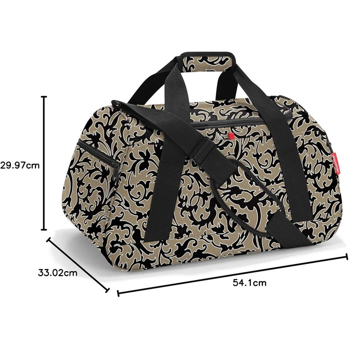 Reisenthel Activitybag Baroque Marble – спортивна та дорожня сумка, водостійка, функціональна, з плечовим ременем та ручками, сучасний дизайн