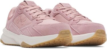 Жіночі кросівки Under Armour Ua Edge Suede (40 EU, рожевий, білий, рожевий)