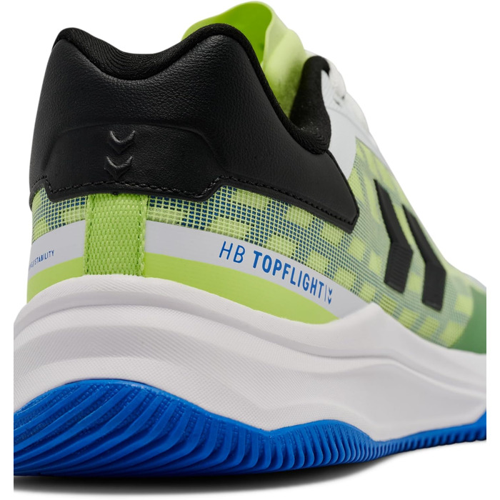 Кросівки для гандболу Hummel Topflight Hb для дорослих (36 EU, смарагдово-зелений)
