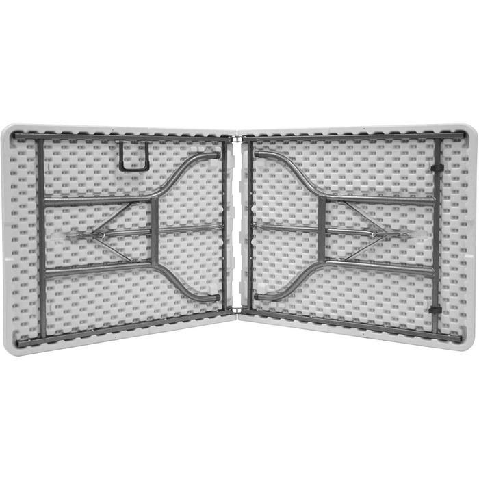 Складаний туристичний стіл Blumixx 180x74x74 - Легкий, стабільний, для кемпінгу, саду, балкону, фестивалів та відпочинку на природі. Погодні умови, 1 шт.