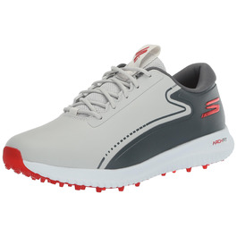 Гольф-взуття Skechers Max Fairway 3 Arch Fit для чоловіків без шипів, сірий, 40 EU