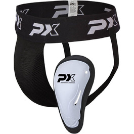 Чоловічий захист паху TEKKA BUDO PX Shock-Tech 2 для карате, тхеквондо, кікбоксингу – захисний протектор для єдиноборств
