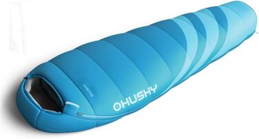 Спальник жіночий HUSKY LADIES BLUE -10°C з додатковим мішком для ніг