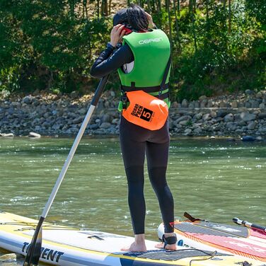 Водонепроникний мішок Dry Bag 20L, оранжевий - для каякінгу, рафтингу, кемпінгу