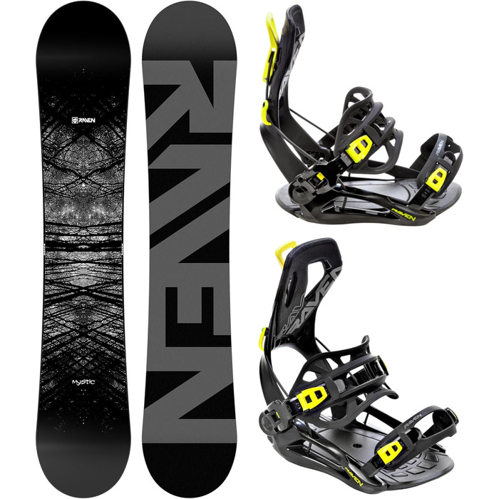 Сноуборд RAVEN Mystic + Фартух Fastec FT360 Lemon 150 см + Розмір L