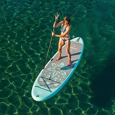 Надувна SUP-дошка для йоги Aqua Marina DHYANA 336x91x12 см, 2019 – дошка для веслування стоячи