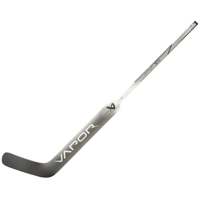 Воротарська ключка Bauer Vapor X5 Pro композитна, ліва, 27'', сріблясто-чорна, загин P31, для дорослих