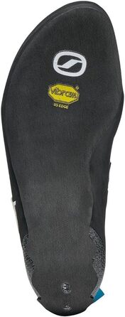 Кріпичі Scarpa Quantic для скелелазіння та боулдерингу, жіночі, 37.5 EU, сірий/чорний