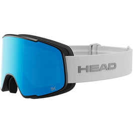 Гірськолижна маска HEAD Horizon 2.0 5k з додатковою лінзою, унісекс, синьо-біла, універсальний розмір