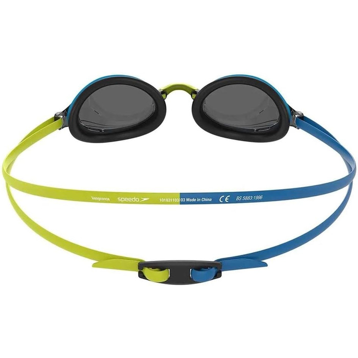 Окуляри для плавання Speedo Vengeance, унісекс, зелено-сині, універсальний розмір