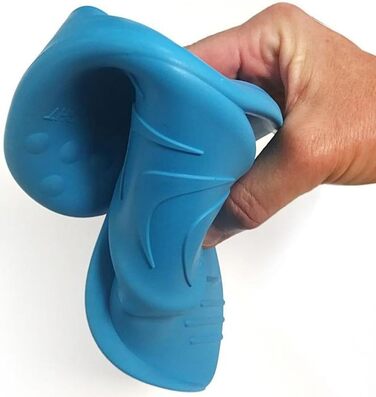 Ласти CRESSI Mini Light для дітей - короткі, для плавання, снорклінгу та дайвінгу, блакитні, розмір 32/33