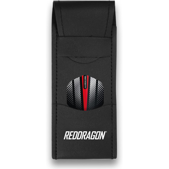 Набір дротиків Red Dragon Evo Series з вольфраму, з оперенням, насадками та чохлом