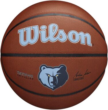 Міні баскетбольний м'яч Wilson NBA Team Autograph, для автографів, оригінал