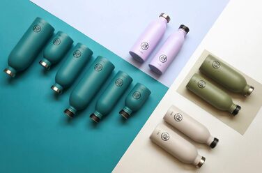 Термос 24 Bottles Clima Bottle з харчової нержавіючої сталі Stone Sage 500 мл