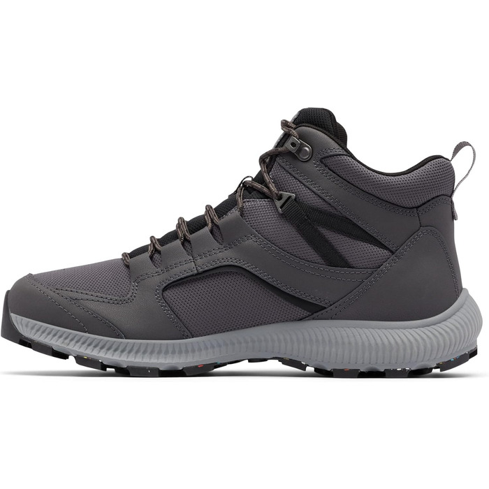 Чоловічі трекінгові черевики Columbia Re-Peak Mid Grey Dark Grey X Black 46 EU