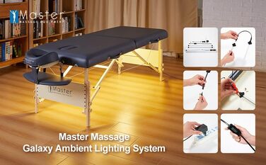 Світлодіодне підсвічування Galaxy для масажного столу Master Massage