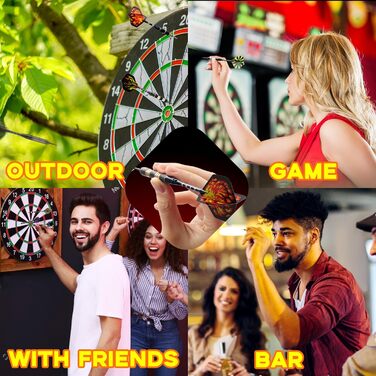 Професійні дротики Alyoen Metallspitze (12 шт) 20/24/26 г з аксесуарами: алюмінієві стебли, пір'я, точилка, захист наконечників, гумові кільця