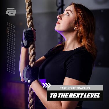 Рукавички для важкої атлетики Fit Active Sports Max Grip (чоловічі/жіночі, сірі, L) - для тренажерного залу, фітнесу, велоспорту, з антиковзким покриттям