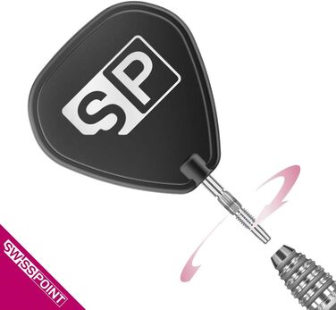 Набір сталевих дротиків Target Darts Bolide Swiss Point (26г, Barrel 03) – професійні дротики для дартсу