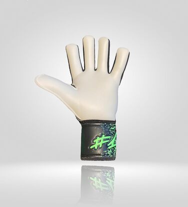 Воротарські рукавички Hashtag One Hyper Grip для дітей і дорослих – оригінальний німецький бренд, футбольні рукавички для штучної трави та газону