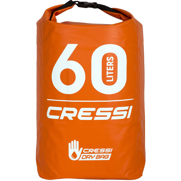 Рюкзак Cressi Dry Back Pack 60 LT - водонепроникний, ультралегкий, для спорту, оранжевий