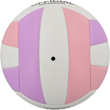 Волейбольний м'яч Senston, розмір 5, вологостійкий, з помпою, для пляжу та басейну, Mauve