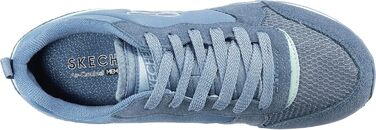 Кросівки жіночі Skechers Og 85 Step N Fly Slate Suede Mesh 40 EU блакитні