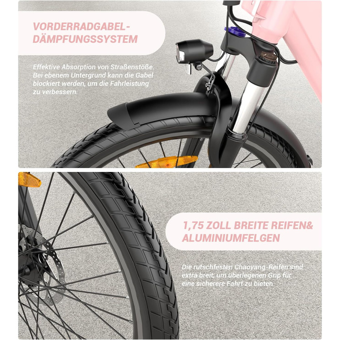 Електровелосипед ESKUTE C100 26