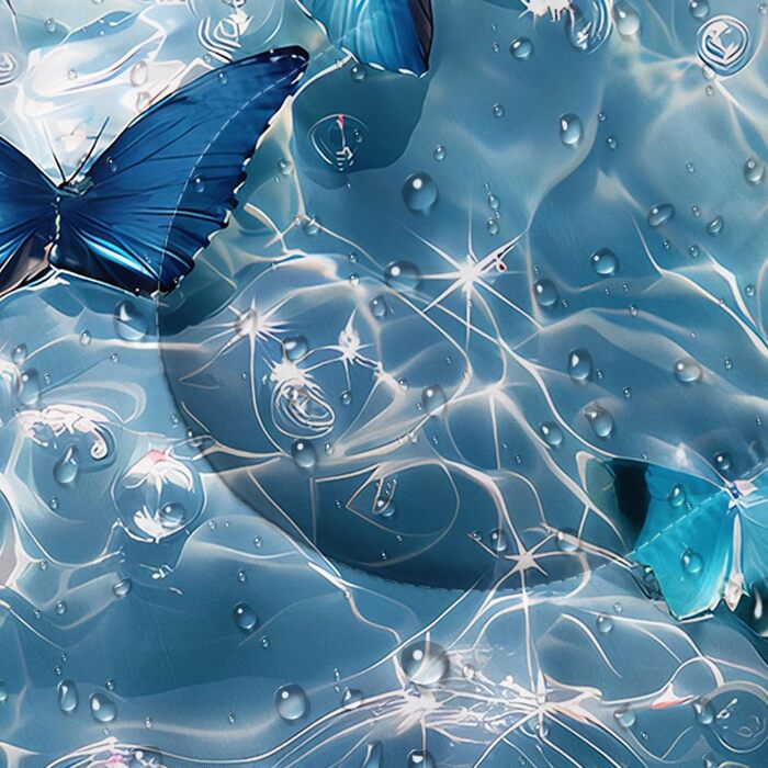 Спальний мішок HOSIMA з принтом у вигляді футболу, для холодного клімату, дорослий, дитячий, водонепроникний, для кемпінгу, туризму, подорожей, полювання, компресійний мішок (Метелик-2)