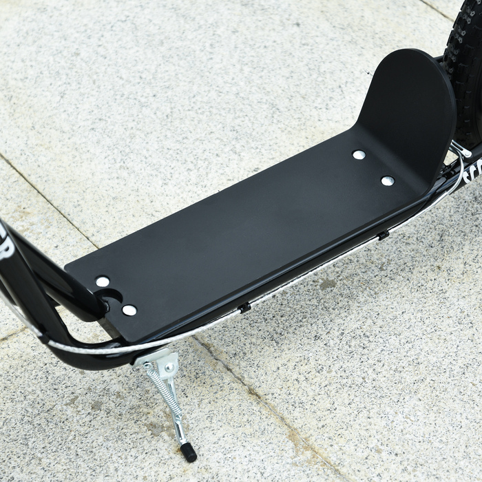 HOMCOM Скутер Самокат для дітей від 5 років Kick Scooter з пневматичною шиною та ручним гальмом, Міський скутер, Стабільний та безпечний, Синій | Аосом