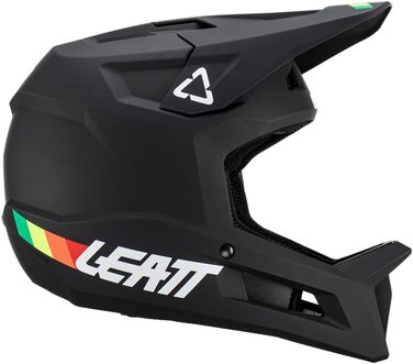 Дитячий велосипедний шолом Leatt MTB Gravity 1.0 Jr V23, чорний, XXS (51-52 см)