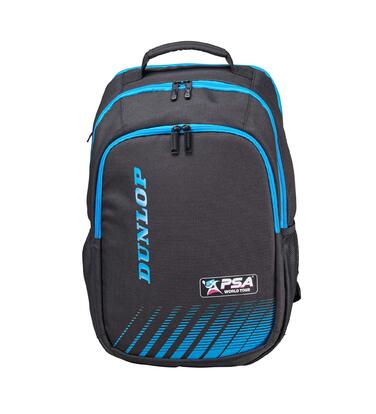 Рюкзак для сквошу Dunlop PSA Squash Schwarz/Blau - професійний спортивний рюкзак