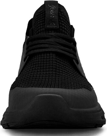 Чоловічі кросівки для бігу та занять спортом: біг, теніс, фітнес, повсякденне носіння. Розмір 40 EU, чорний колір. Легкі, дихаючі, для активного відпочинку та занять спортом.