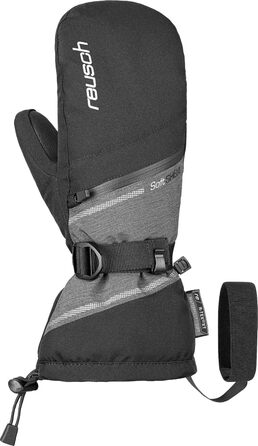 Жіночі рукавиці Reusch Demi R-Tex XT, чорні/сірі, розмір 6.5, водонепроникні лижні