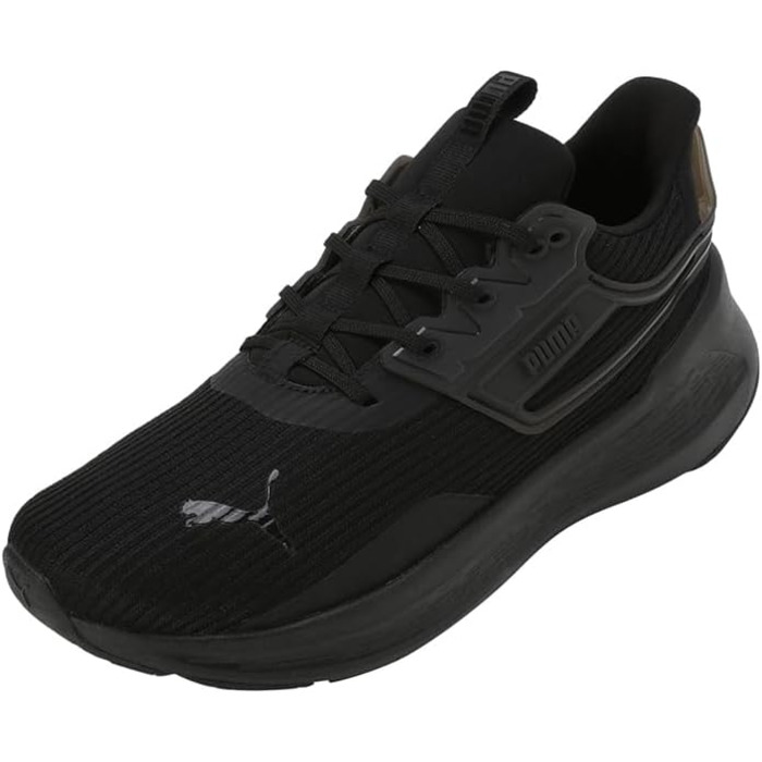 Кросівки для бігу PUMA Softride Symmetry Road (45 EU, чорний/темно-сірий)