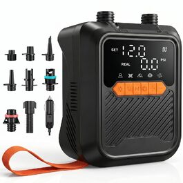 Електричний насос для SUP дошки 20 PSI з адаптером 12V для авто, каяка, човна, надувного басейну та намету
