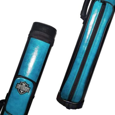 Чохол для більярдного кия Hartschalenkoffer, овальний, блакитний (2 шт.)