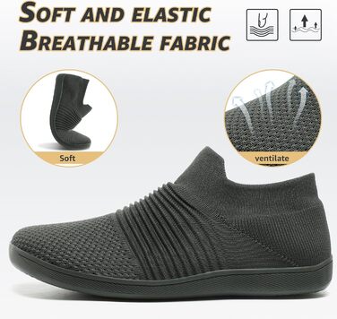 ELAPHURUS Легкі дихаючі кросівки для чоловіків та жінок, повсякденні, для ходьби, розмір 45 EU, зелені