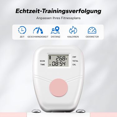 MERACH 2-в-1 тренажер для присідань та тяги, складаний, для тренування сідниць, ніг та корпусу, 10 хв збірки, максимальне навантаження 160 кг (білий, R07)