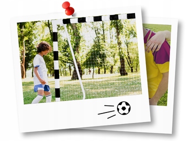 Портативні футбольні ворота Neo-sport, сталеві, складні, 300 x 200 x 90 см