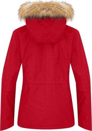 Жіноча водонепроникна куртка Wantdo для катання на лижах, сноуборді та активного відпочинку, червона