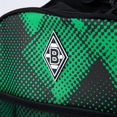 Спортивна сумка Borussia Mönchengladbach 'Performance' зелена — офіційний фан-мерч, тренувальна сумка з логотипом клубу