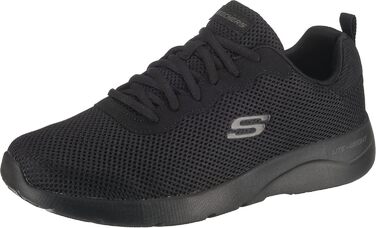 Кросівки Skechers Dynamight 2.0 Rayhill для чоловіків, чорні, сітка та шкірозамінник