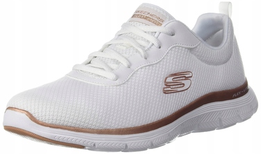 Жіночі кросівки SKECHERS Flex Appeal 4.0 Brilliant View, білі, 38 EU